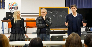 San Benedetto del Tronto - Lorenzo Flaherty incontra gli studenti del Liceo Rosetti per parlare di cinema e intelligenza artificiale